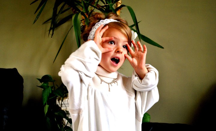 Avelia when she was younger